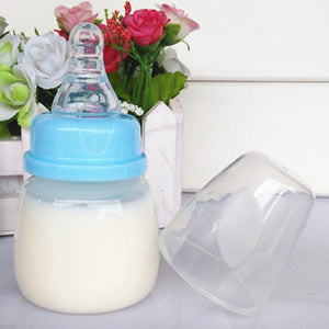 60ML Baby Mini Portable Feeding Bottle Newborn Kids Nursing Care Feeder Fruit Juice Medicine Milk BPA Free Safety Bottles