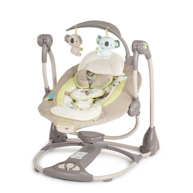 Newborn Baby Multi-function Music Electric Swing Sleeping Comfort Cradle Foldable Shaker Rocking Chair With Comfort Cushion