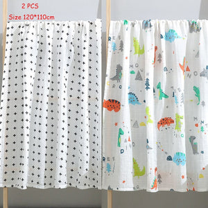 4 Pcs/Lot 100% Cotton Flannel Receiving Baby Blanket Soft Baby Muslin Diapers Newborn Swaddle Blanket Muslin Swaddle 76*76 CM