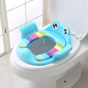 Baby Toilet Cute Portable Travel Car Infants Potty Chair Training Educational Children Pot Folding Seat Outdoor Squatty Potty