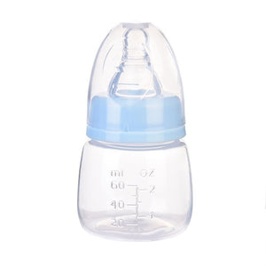 Infant Baby Mini Portable Feeding Nursing Bottle BPA Free Safe Newborn Kids Nursing Care Feeder Fruit Juice Milk Bottles 60ML