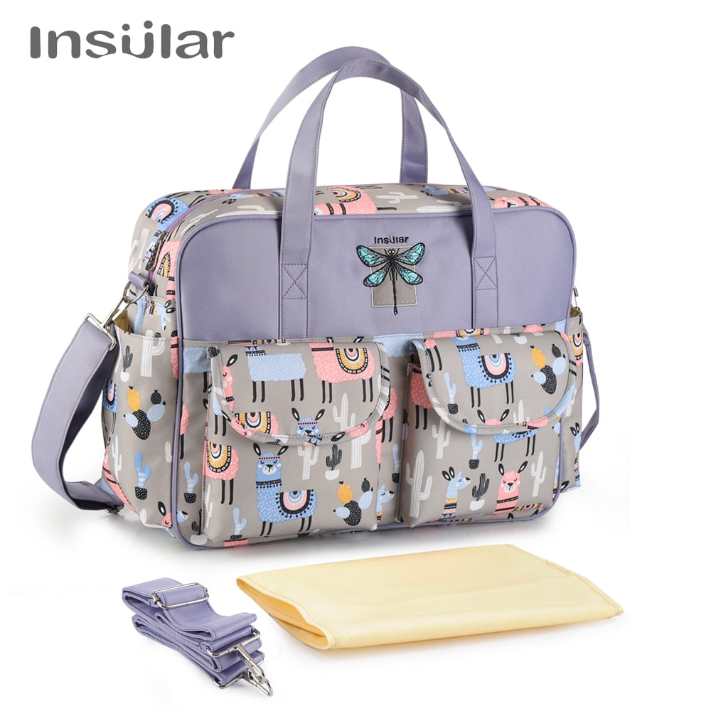 New Styles Waterproof Diaper Bag Large Capacity Handbag Messenger Travel Bag Multifunctional Maternity Mother Baby Stroller Bags