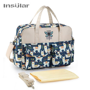 New Styles Waterproof Diaper Bag Large Capacity Handbag Messenger Travel Bag Multifunctional Maternity Mother Baby Stroller Bags