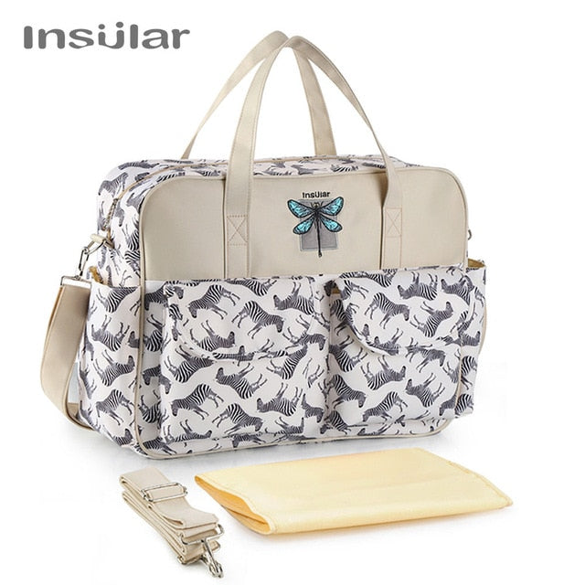 New Styles Waterproof Diaper Bag Large Capacity Handbag Messenger Travel Bag Multifunctional Maternity Mother Baby Stroller Bags