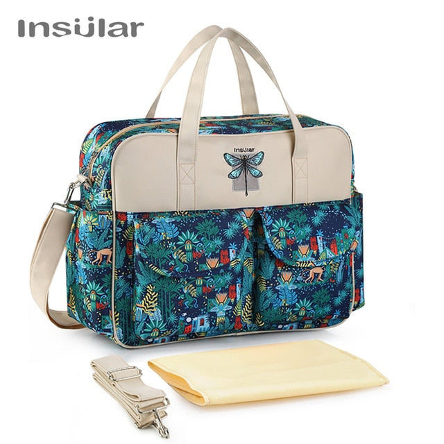 New Styles Waterproof Diaper Bag Large Capacity Handbag Messenger Travel Bag Multifunctional Maternity Mother Baby Stroller Bags