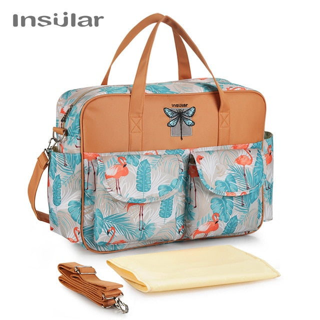 New Styles Waterproof Diaper Bag Large Capacity Handbag Messenger Travel Bag Multifunctional Maternity Mother Baby Stroller Bags