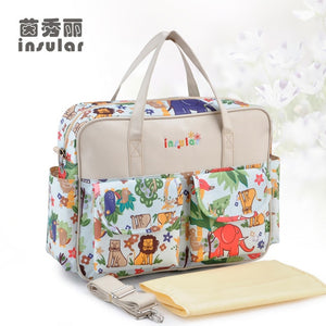 New Styles Waterproof Diaper Bag Large Capacity Handbag Messenger Travel Bag Multifunctional Maternity Mother Baby Stroller Bags