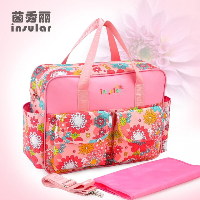 New Styles Waterproof Diaper Bag Large Capacity Handbag Messenger Travel Bag Multifunctional Maternity Mother Baby Stroller Bags