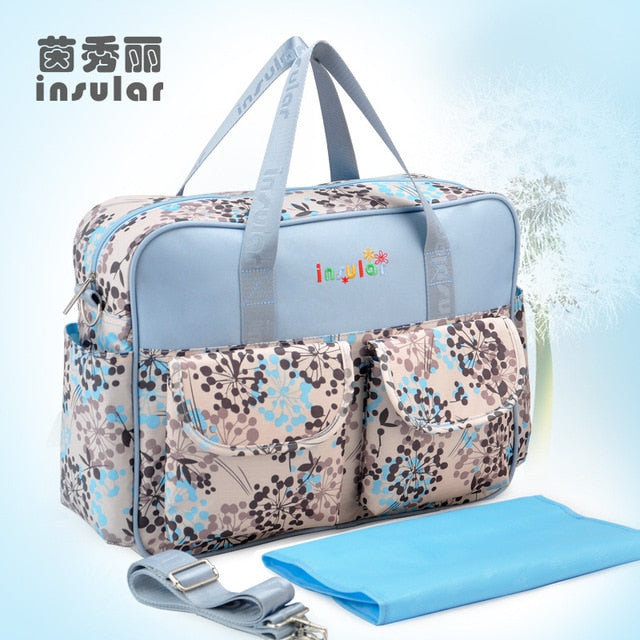 New Styles Waterproof Diaper Bag Large Capacity Handbag Messenger Travel Bag Multifunctional Maternity Mother Baby Stroller Bags