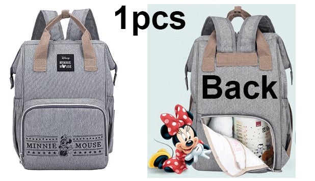 Disney Beige Cute Dumbo USB Diaper Bag Waterproof Backpack Maternity/Nappy Bag For Mom Travel Nursing Bags Luxury Simba New 2020