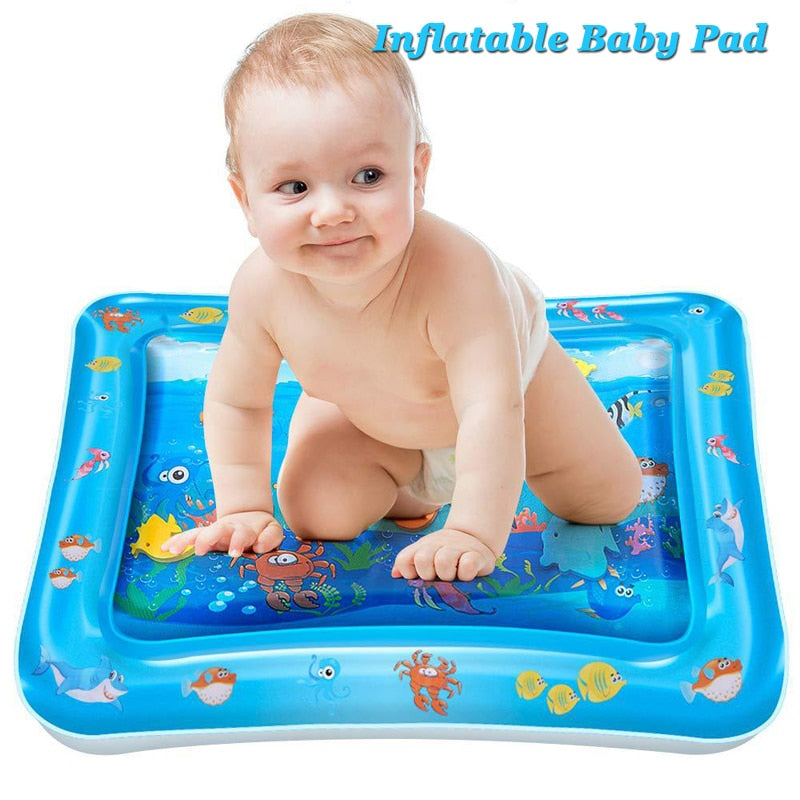 2020 Inflatable Infants Tummy Time Activity Mat Baby Play Water Mat Toys for Baby Fun Activity Play Center Baby Toddler Toys