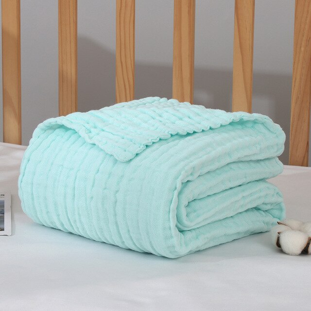 Baby Blankets Newborn Cotton Baby Blanket Newborn Baby Swaddle Wrap Muselina Bebe Algodon Wrapple Bamboo Muslin Blanket Stroller