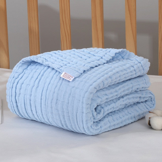 Baby Blankets Newborn Cotton Baby Blanket Newborn Baby Swaddle Wrap Muselina Bebe Algodon Wrapple Bamboo Muslin Blanket Stroller