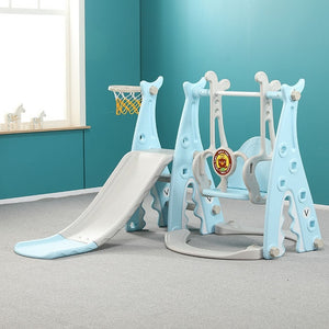 Slide Children Indoor Home Baby Slide Small Swing Infant Large Amusement Park Combination Toy 3in1 Play Toys Children's slide