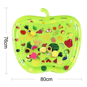 Baby Kids Water Play Mat Inflatable PVC Infant Tummy Time Playmat Toddler Water Pad For Baby Fun Activity Play Center