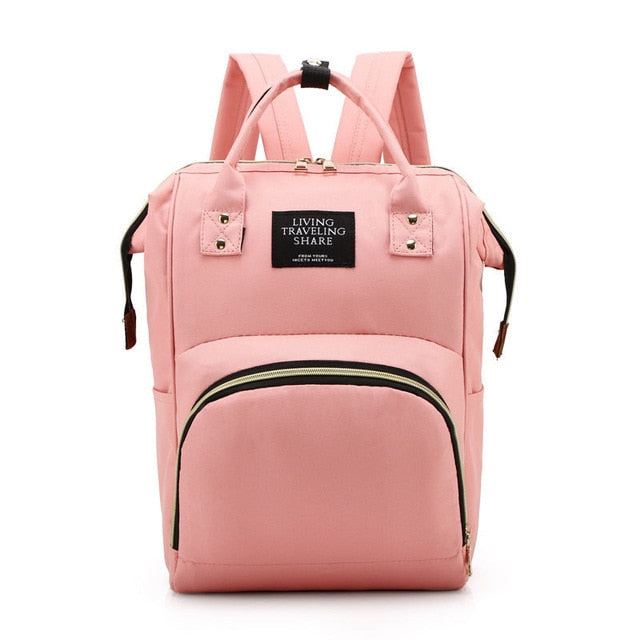 Multifunctional Mummy Baby Diaper Bag Waterproof Zipper Diaper Bag Backpack Baby Girl/boy Diaper Bag Baby Care Product